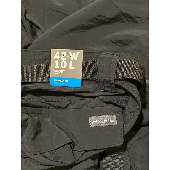 Columbia Men’s Black Silver Ridge 10” Inseam Cargo Shorts 42 NWT - Picture 9 of 9